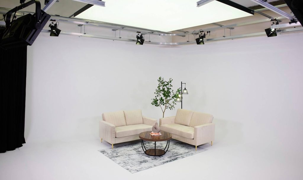 Clean and dust-free creative agency workspace after builders clean by SafeZone Cleaning Services